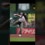 2026-09-19 乃木坂野球部　小川彩さん　セレモニアルピッチ（始球式） @楽天モバイル最強パーク宮城 楽天vsソフトバンク　#乃木坂46