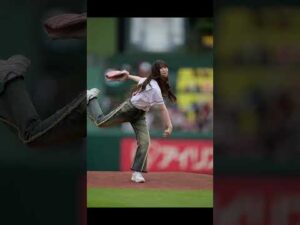 2026-09-19 乃木坂野球部　小川彩さん　セレモニアルピッチ（始球式） @楽天モバイル最強パーク宮城 楽天vsソフトバンク　#乃木坂46
