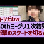 40thミーグリ１次結果、衝撃のスタートを切るwww【乃木坂46・乃木坂工事中・乃木坂配信中】