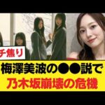 梅澤美波の●●説で乃木坂崩壊の危機？！オタク大荒れ… ◯ 菅原の重圧ww 【乃木坂46】