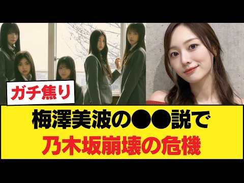 梅澤美波の●●説で乃木坂崩壊の危機？！オタク大荒れ… ◯ 菅原の重圧ww 【乃木坂46】