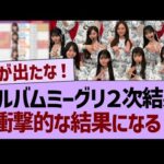 【速報】アルバムミーグリ２次完売表、衝撃的な結果になる！【乃木坂46・乃木坂工事中・乃木坂配信中】